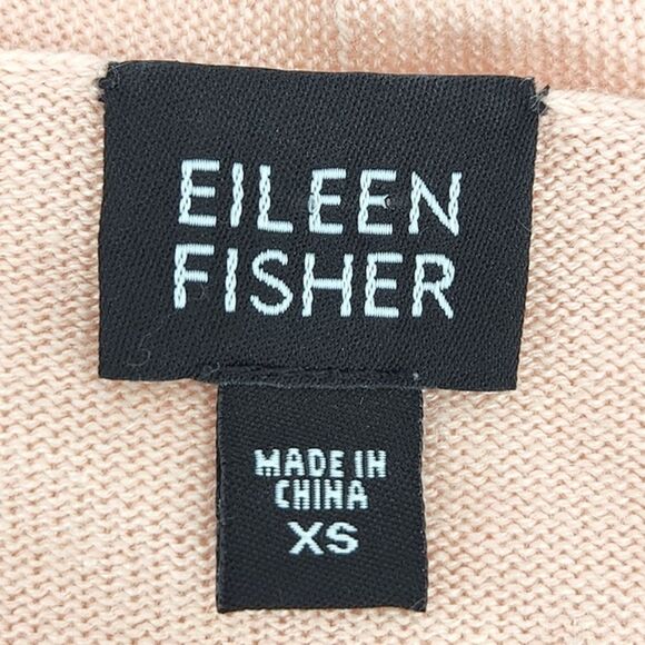 Eileen Fisher Cardigan Womens Size XS Silk Cashmere Open Front Quiet Luxury - Picture 3 of 7